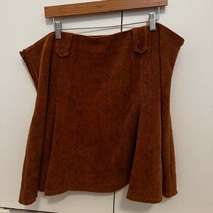 Modcloth Skirt Burnt Orange/ Brown Skit